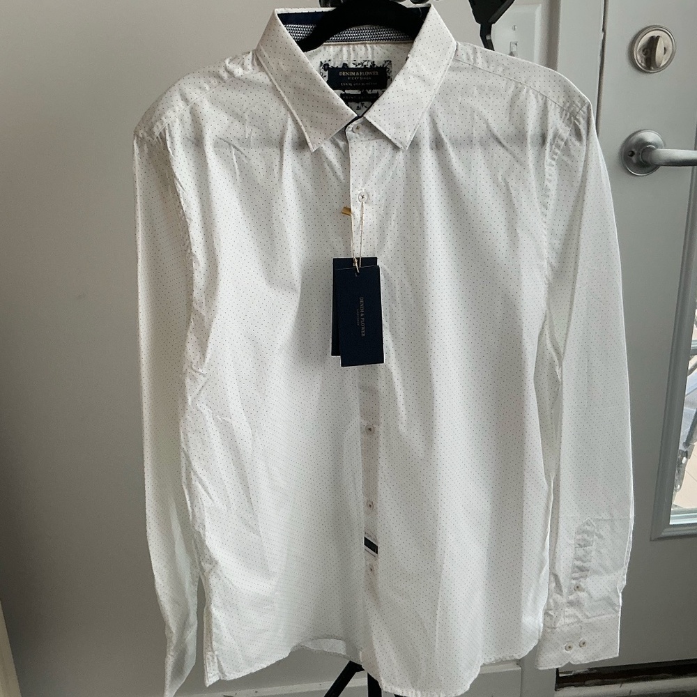 Denim & Flower Ricky Singh Men's Shirt, NWT, XL